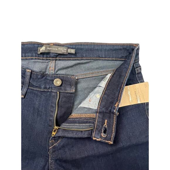NWT! Levi's Women's Slight Curve Skinny S modern leg Indigo Jeans 10S/30 - Picture 8 of 11